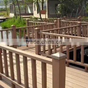 Waterproof Wood Plastic Composite Wpc Fence Wpc Decking thumbnail-4