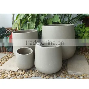 Large Fiberclay Flower Pot thumbnail-4