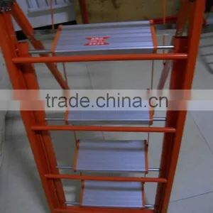 Vivinature Multifunction Clothe Rack With 3 Steps Ladder Rack thumbnail-4