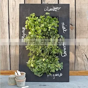 Wooden Chalkboard Wall Planter thumbnail-2