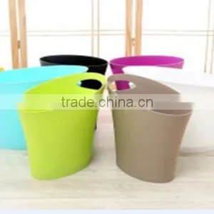 Store More Colorful Office Decoration Paper Trash Can thumbnail-1