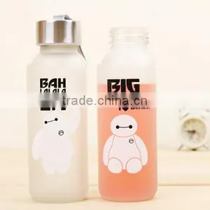 OEM/ODM Portable Custom Glass Water Bottle With Fruit Infuser Custom thumbnail-4