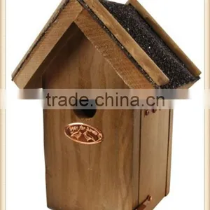 Beautiful Wooden Bird House /wooden Bird Cage/bird Nest thumbnail-1