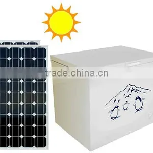 150L Solar Single Cabinet DC Compressor Chest Freezer thumbnail-1
