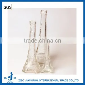 Unique Thin Long-necked Glass Vases thumbnail-1