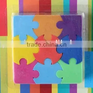 9PC Colorful Eraser/Mosaic Eraser thumbnail-2