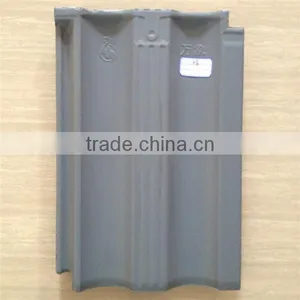 Chinese Style Interlocking Glazed Clay Roof Tiles, Outdoor Waterproof Roofing Material thumbnail-2