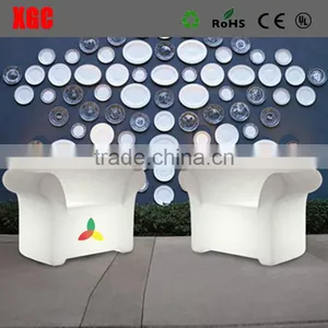 2017 Latest Modern Leisure Plastic Sofa and Table for Sale thumbnail-2