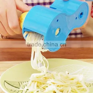 2016 New Design Plastic Rotary Cheese Grater Manual Vegetable Shredder Potato Grater Carrot Grater thumbnail-3