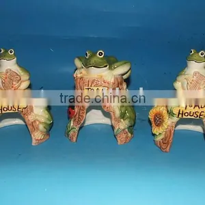 Ceramic Frog, Garden Decoration, Outdoor Decoration thumbnail-1