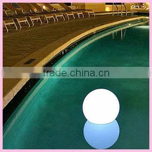 Hard Plastic Waterproof Floating LED Balls for Swimming Pool With Diameter 7'' thumbnail-4