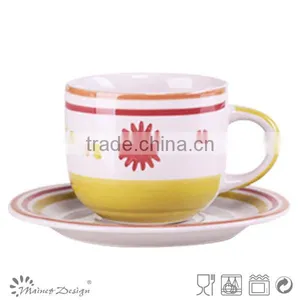 Cup Saucer Silk Screen High Quality Modern Design Top Sale Whloe Sale thumbnail-3