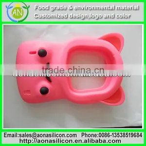 Cute Animal Design 3D Silicone Phone Case thumbnail-1