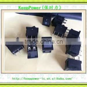 Switchs > KCD1-6pin Type Switch (6 Feet) > 3A 6A Red & Black Button>Hot Sale thumbnail-2