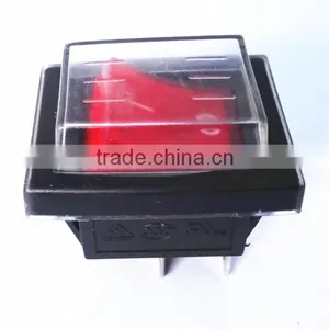 4 Pin 6 Pin Dust-proof 3 Position Rocker Switch thumbnail-2