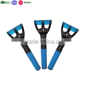 10 Years Factory Ice Scraper With EVA Grip, Short Handle Plastic Ice Scraper thumbnail-2