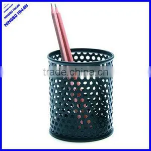 2013 High Quality 8.0cm Metal Round Pen Holder thumbnail-1