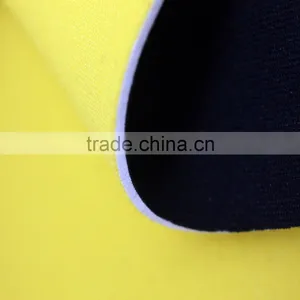 2mm Black Neoprene Fabric, Lovely Yellow Stretch Fabric Neoprene, Diving Suit Neoprene With Nylon/polyester Fabric thumbnail-2