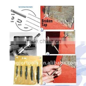 5PC Broken Nail Screw Remover Tap Extractor Effort Save Tool Set thumbnail-1