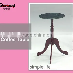 Living Room Furniture, Metal Legs for Modern Glass Small Round Table thumbnail-2