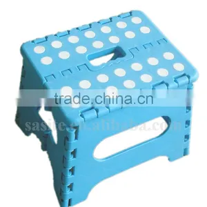 Indoor Outdoor Plastic Adjustable Folding Step Stool thumbnail-6