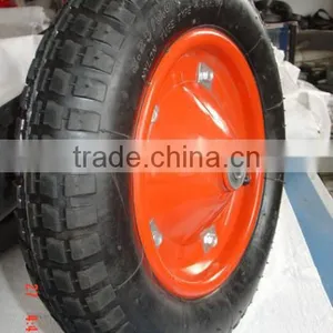 3.25/3.00-8 Steel Rim Wheelbarrow Wheels thumbnail-2