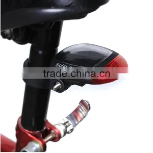 2016 New Hot Bicycle Bike Cycling Solar Energy Strobe Flash LED Rear Tail Safety Light Lamp thumbnail-2
