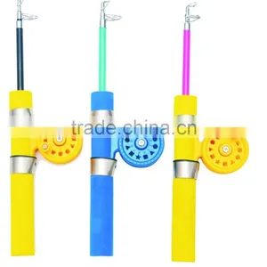 Fiberglass Ice Rod Combo (professional Manufacturer), Fishing Rod Toy thumbnail-1