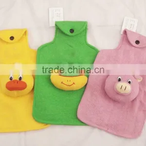 Animal Design Cloth Materil Hot Water Bottle Cover Factory Cheap thumbnail-1