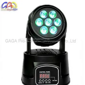 10W*7PCS RGBW 4 in 1 Professional Mini LED Moving Head Light LED Washing thumbnail-3