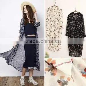 Ladies Dress Long Sleeve Transparent Coat thumbnail-1