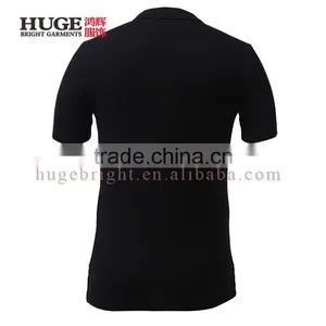 Three Button Closure Short Sleeve Classic Polo Shirt thumbnail-2