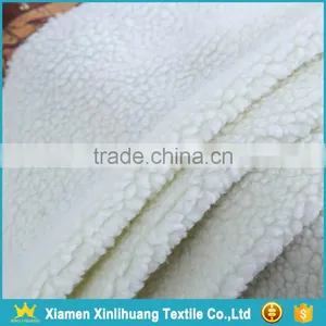 2017 New Arrival 100 Polyester Sherpa Pile Fabric for Garment thumbnail-2