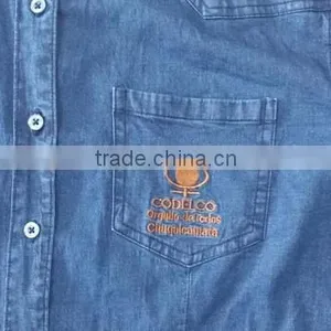 Mens Denim Shirt With 100% Cotton thumbnail-2