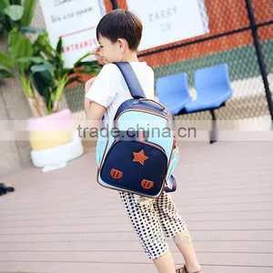 2017 Children Backpack School Student Big Size Girl Bag Star Pattern Travel Boy Bag thumbnail-4