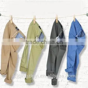 Plus Size Men's Cotton Pants, Garment Factory Denim Trousers thumbnail-1