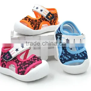 Zm40146b 2017 New Design Wholesale Soft Sole Footwear Sandals for Baby Kids thumbnail-1