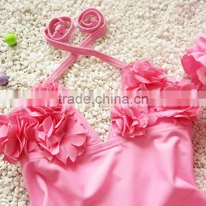 S31335W Young Girls in Swimwear Kids Floating Flower Swimwear thumbnail-4