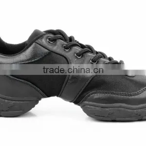 Revolution Dancewear Black Suede Mesh Jazz Hip Hop Sneaker Shoes 0907 thumbnail-1