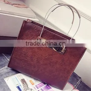 DY0126Z Europea Retro Spain Handbag Fashion pu Clutch Tote Bag thumbnail-1