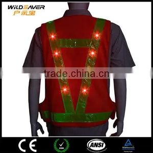 Wholesale Led Flashing Hi Vis Work Shirt/Hi Vis Polo thumbnail-4