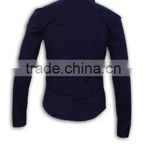 2015 Hot Sell Wholesale Long Sleeve Tailored Cool Cotton Shirts thumbnail-3