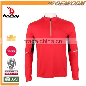 Wholesale Mens Plain Long Sleeve Thermal T Shirt for Sports Fitness thumbnail-2