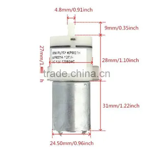 2016 New Arrival DC 5V-12V Mini Small Motor Mute Aquarium Fish Tank Air Pump DIY thumbnail-5