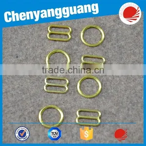 Wholesale Clasp Bra Hook Adjuster Buckle Underwear Accessories 9MM Bra Slider Buckles thumbnail-1