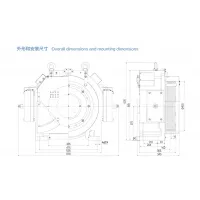 Gearless Traction Motor for MR and MRL Elevator thumbnail-2