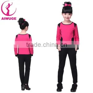 Children Sportsweat Baby Girls Sports Suits Kids Hoodies Sweatshirt thumbnail-2