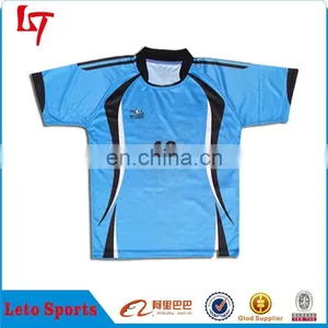 2015 New Style Colorful Custom Blank Rugby Jersey/European Apparel Rugby Unisex Uniforms/Breathable Rugby Football Wear thumbnail-1