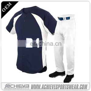Gender 100% Polyester American Baseball Jersey / Maryland Softball Jerseys thumbnail-4