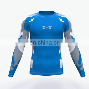 Custom Made Mma Bjj Rash Guard for Men thumbnail-4